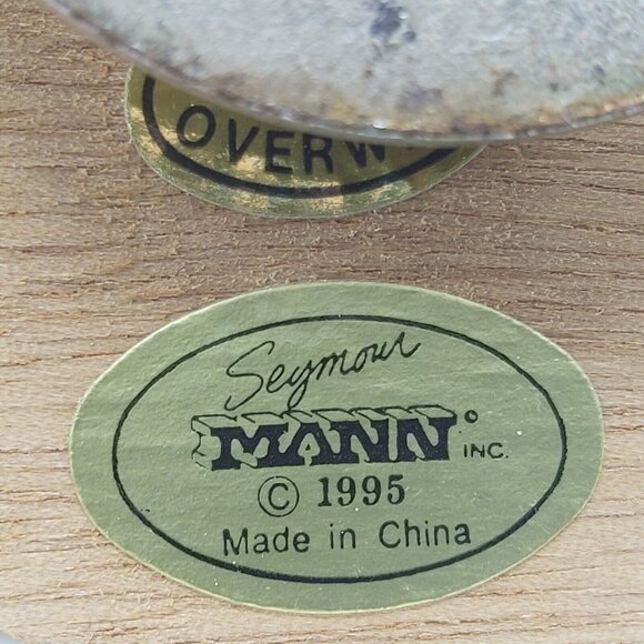 Seymour Mann M. Bernini Porcelain Music Box–Hummingbird–Somewhere My Love - Picture 6 of 6